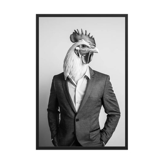 Chicken Wearing Suit