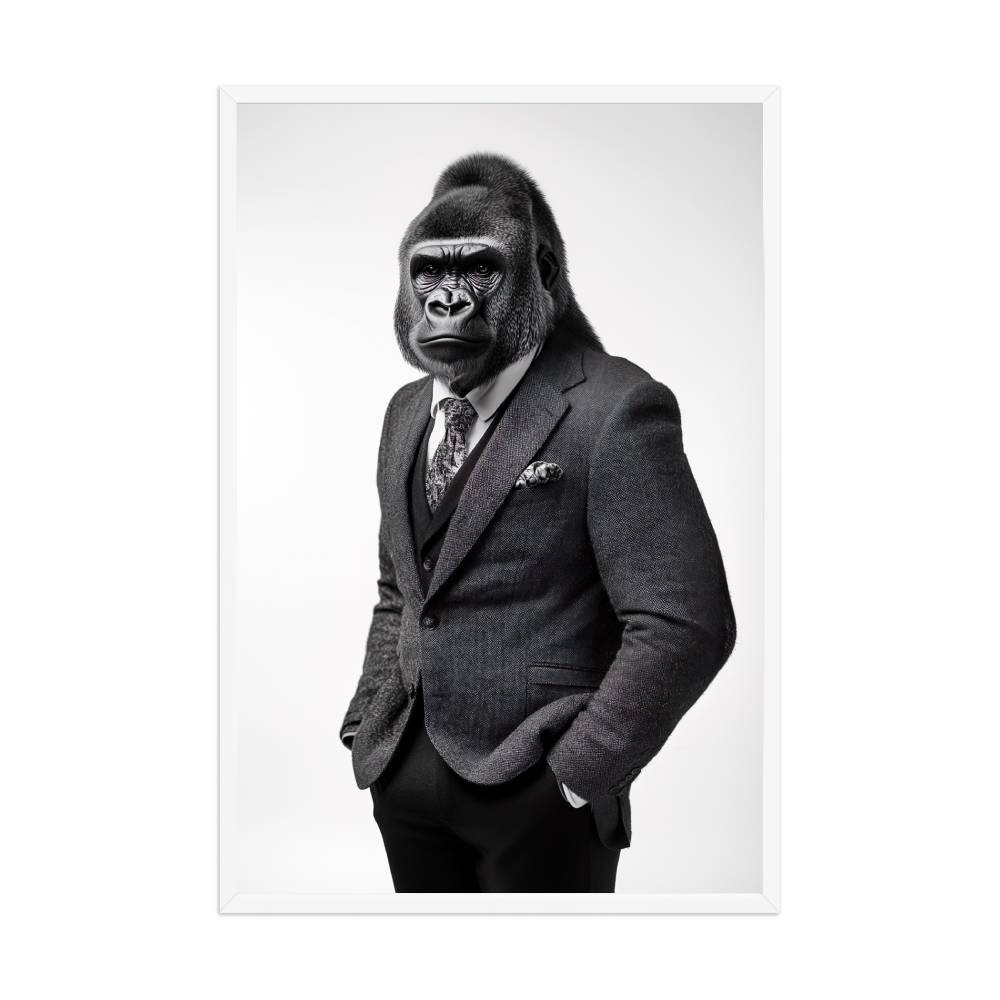 Gorilla Wearing Suit