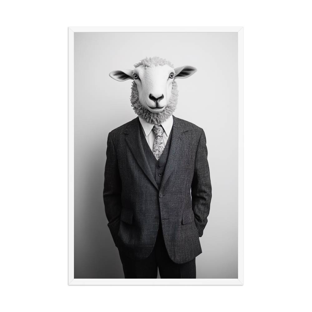 Sheep Wearing Suit
