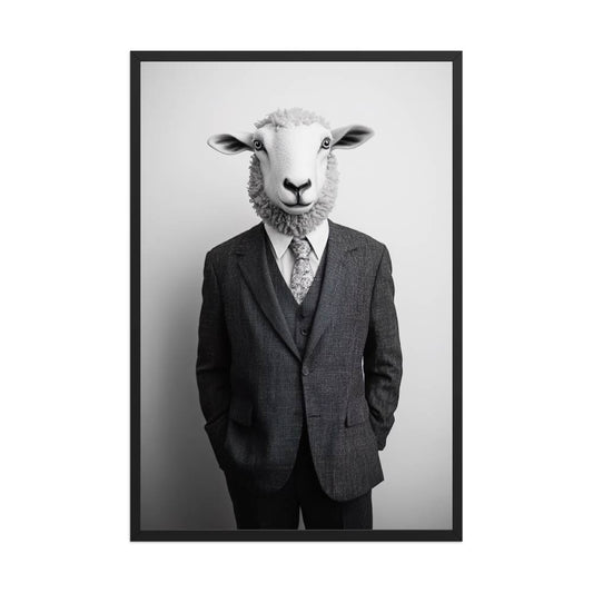 Sheep Wearing Suit