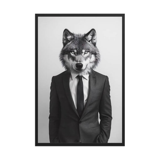 Wolf Wearing Suit