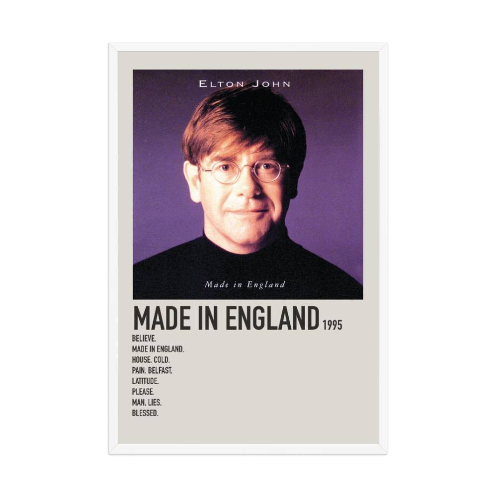 Elton John Made In England