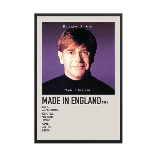 Elton John Made In England
