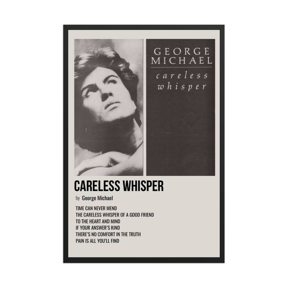 George Michael Careless Whisper